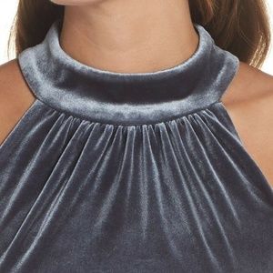 vince camuto high neck sheath dress